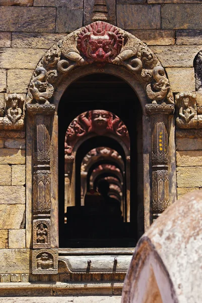 Templo Shiva en Pashupatinath, Katmandú, Nepal — Foto de Stock