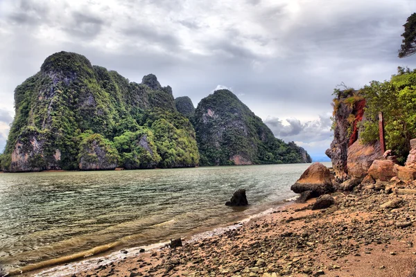 Isla James Bond, Phang Nga, Tailandia —  Fotos de Stock