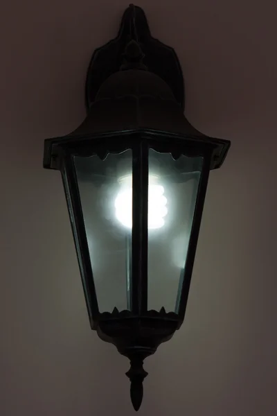 Вулична ліхтарна лампа — стокове фото