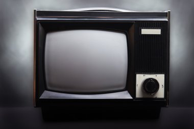 Retro television screen clipart