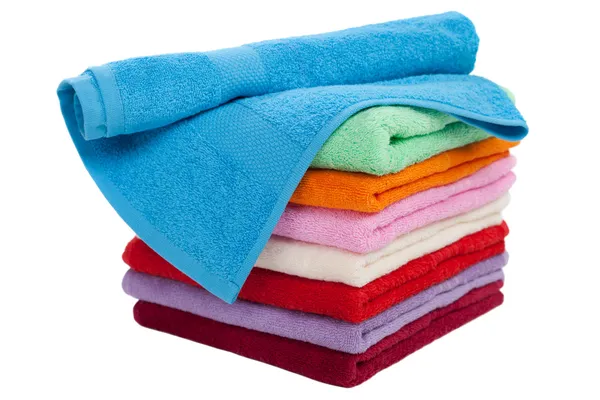 Handdoek stapel — Stockfoto
