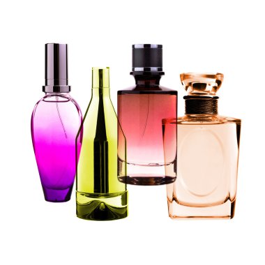 Perfume bottles clipart