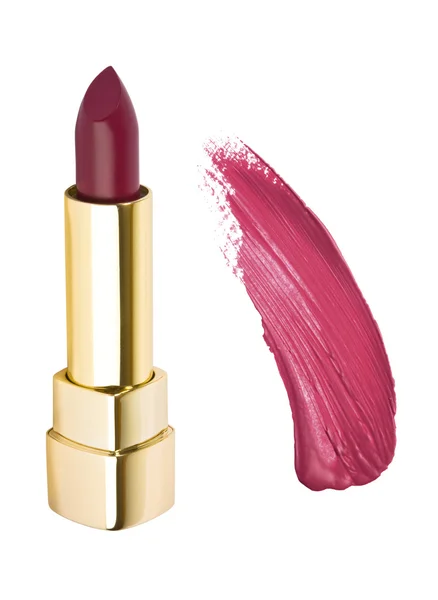 Lipstick Samples Isolated White — Stock Photo, Image