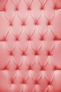 Pink picture of genuine leather upholstery clipart