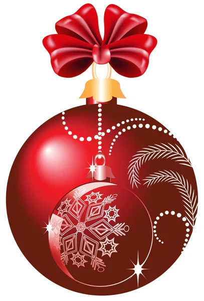 Boule de Noël — Image vectorielle