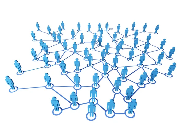 Virtuális hálózati csatlakozás — Stock Fotó