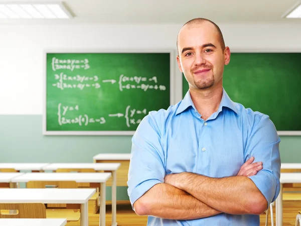 Confident teacher Royalty Free Stock Images