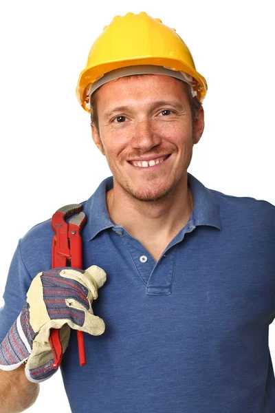 Porträt eines Heimwerkers — Stockfoto