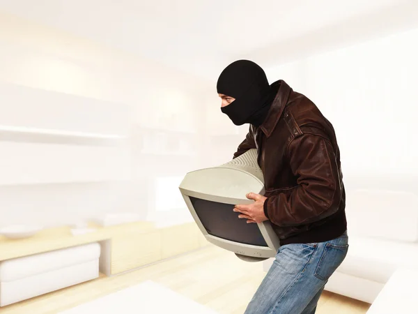 Ladrón en casa —  Fotos de Stock