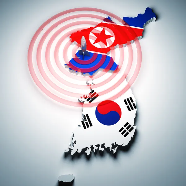 Alarm in Korea — Stockfoto