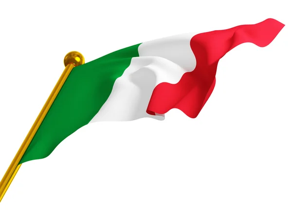 Fine Immagine Del Classico Flag Avvio Quadretti — Foto Stock