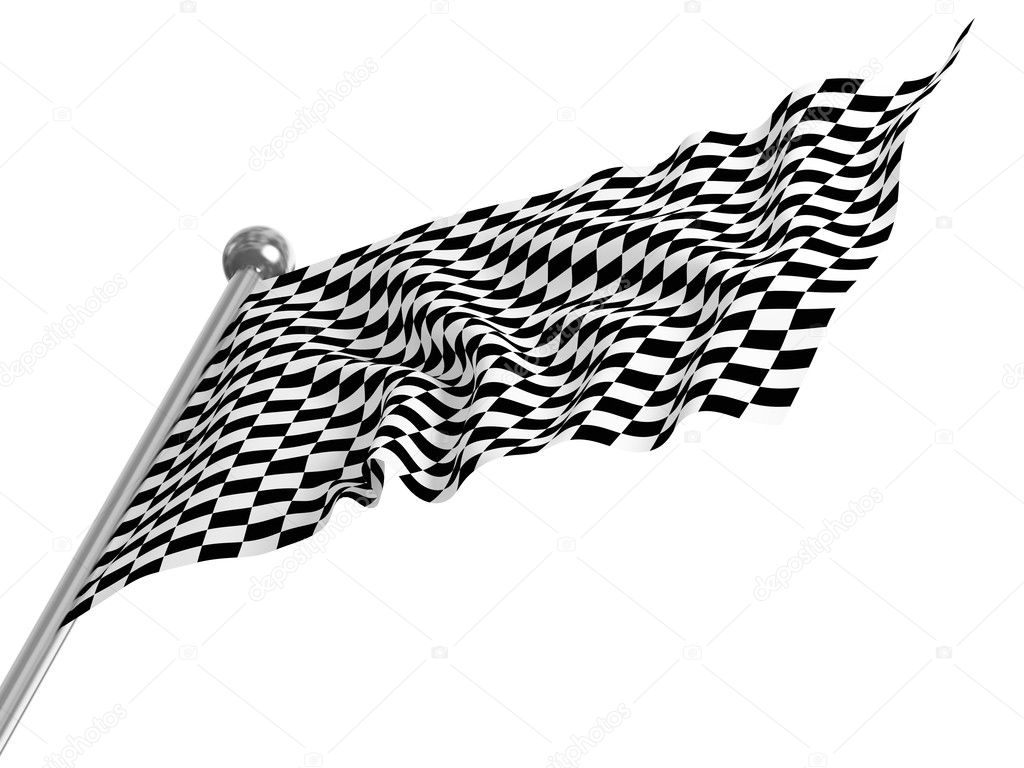 Checked start flag — Stock Photo © jukai5 #4563992