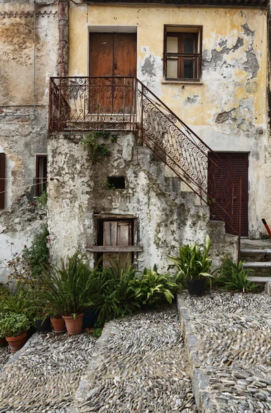 Detalhe Antiga Cidade Clássica Itália — Fotografia de Stock