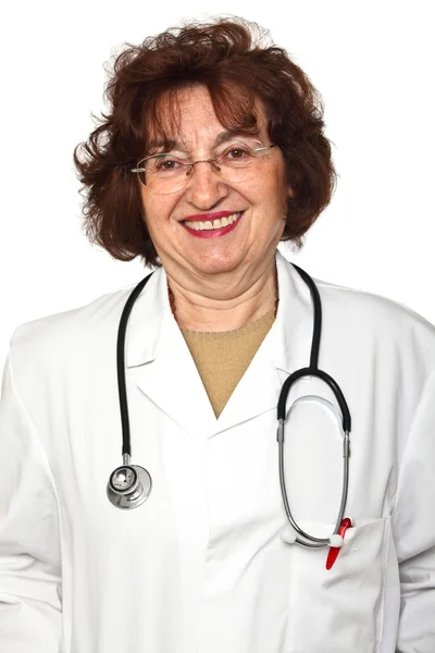 Senior woman doctor — Stock Fotó