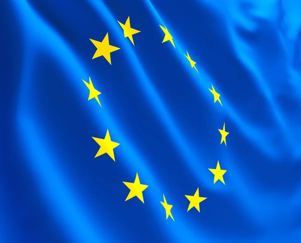 Bandeira da Europa — Fotografia de Stock