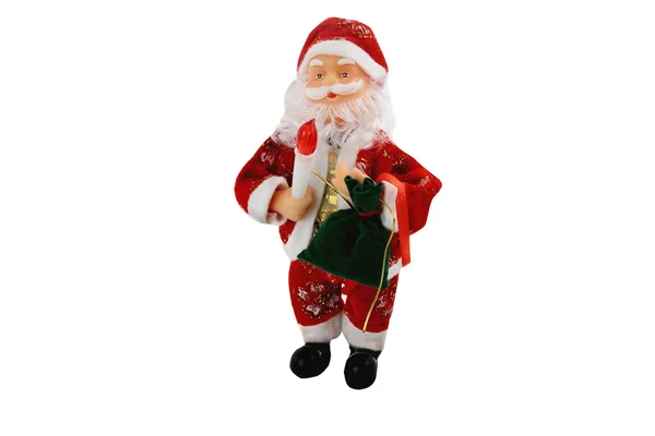 Santa on white — Stock Photo, Image