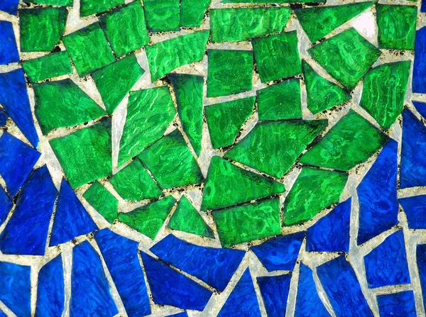 Mosaico de vidro colorido — Fotografia de Stock