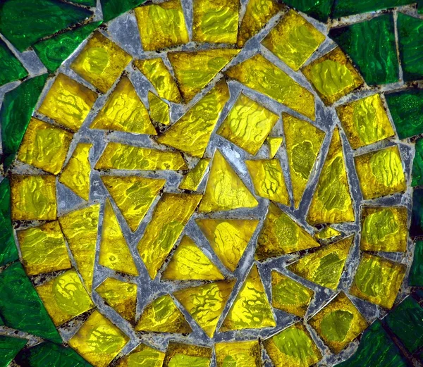 Färgat glas mosaik — Stockfoto