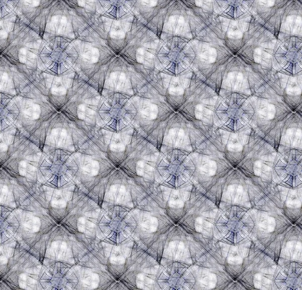 Uma Textura Sem Costura Transparente Cinza Azul Feita Telhas Fractais — Fotografia de Stock