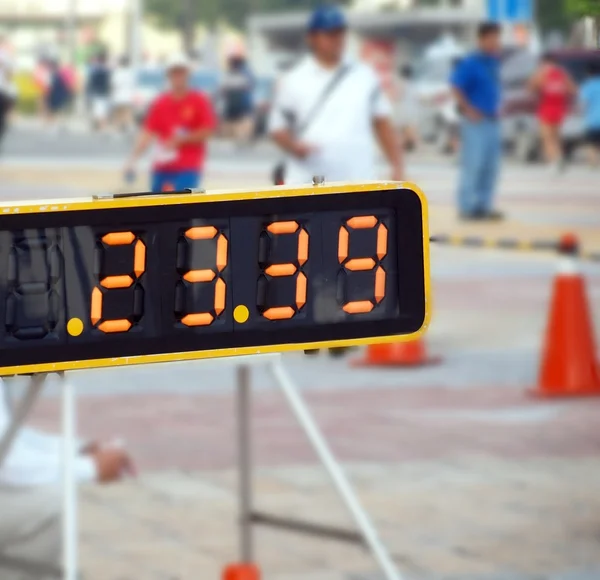 Sporting Event Timer — Stockfoto