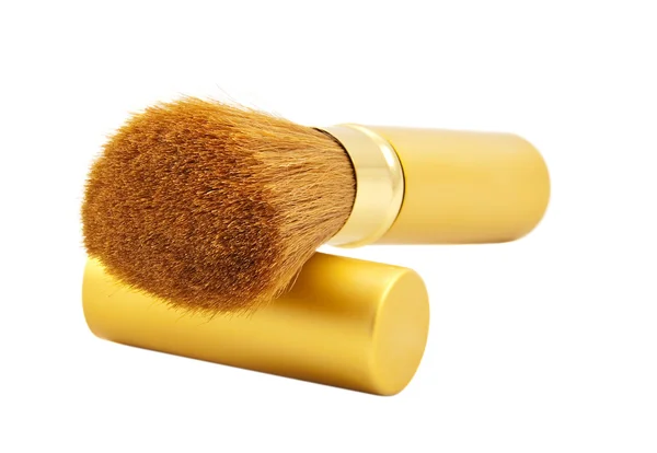 Brush for cosmetics, isolated on white — Stock Photo, Image