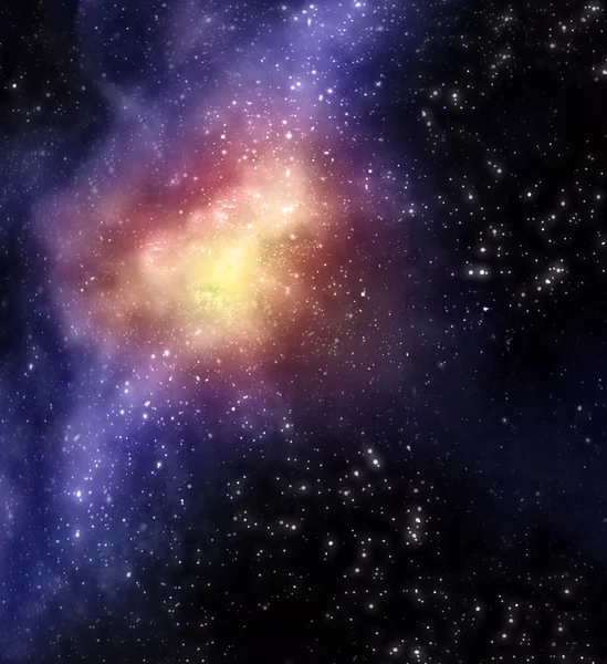Fundalul înstelat al spațiului cosmic profund — Fotografie, imagine de stoc