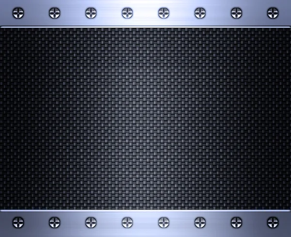 Steel and carbon fibre — Stock Photo, Image