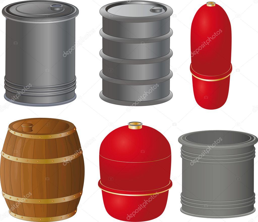 The complete set barrels