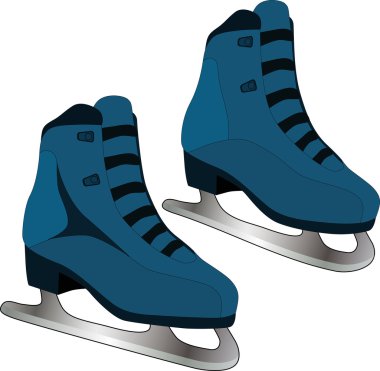 Skates clipart