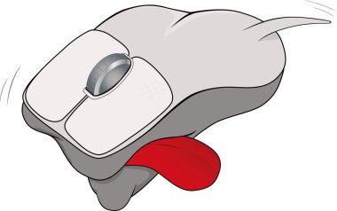 The computer mouse clipart