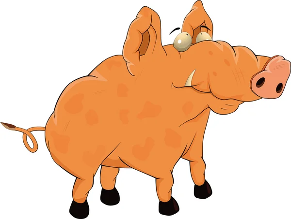 Cerdo — Vector de stock
