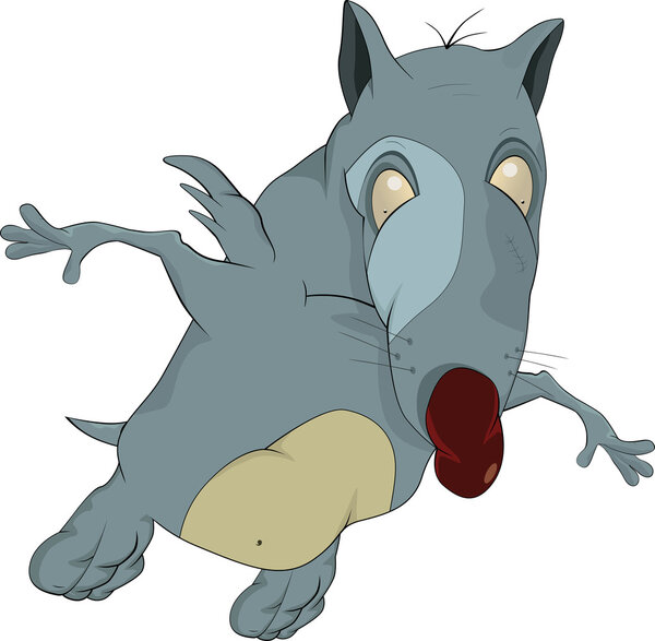 Странная игрушечная крыса
