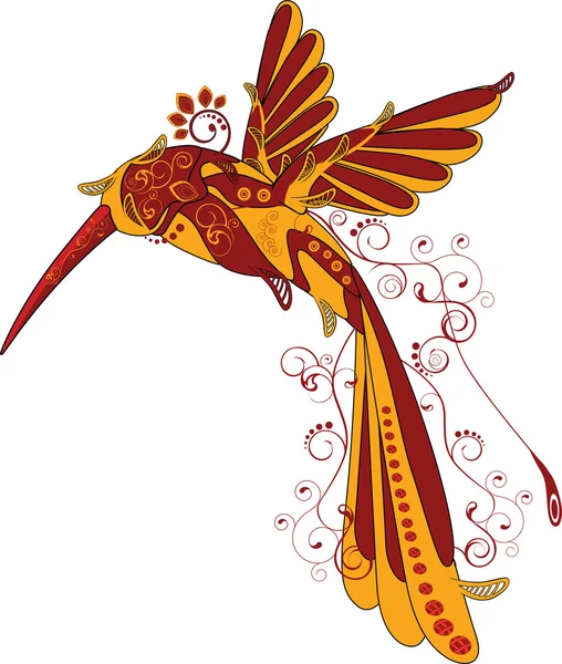 Абстрактная птица — стоковый вектор