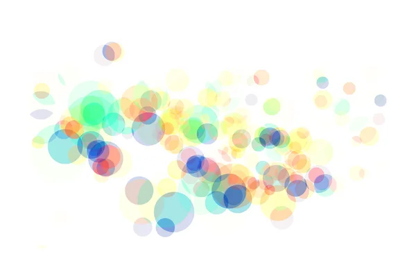Lumière abstraite vectorielle effets bokeh — Image vectorielle