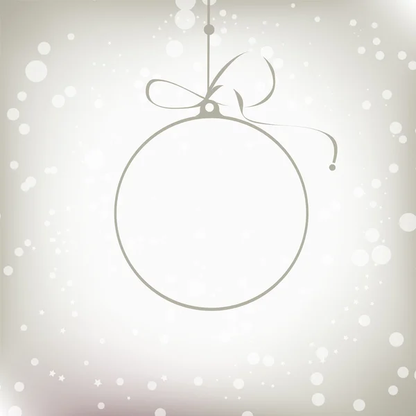Christmas ball for your design — Stock Vector