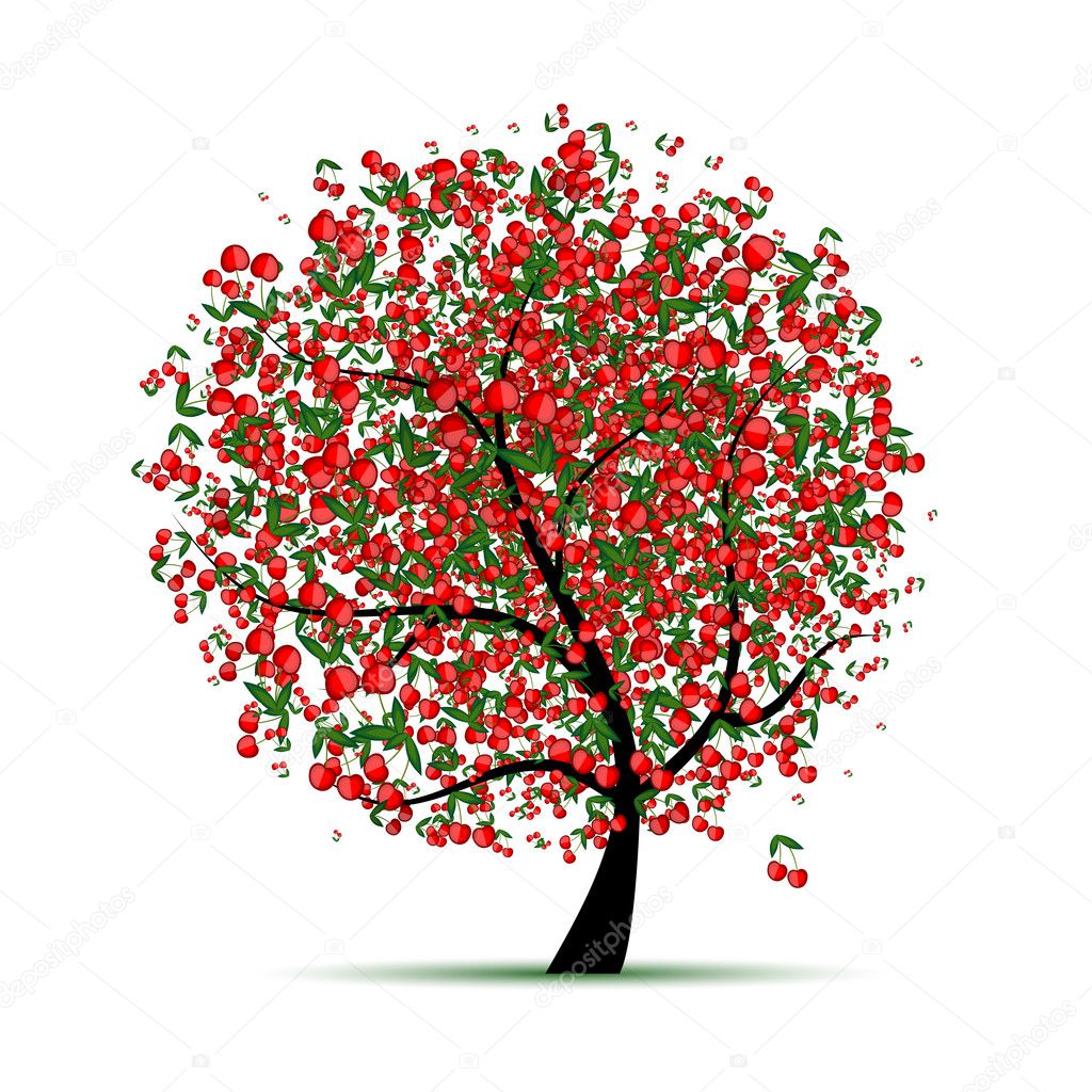 Energy cherry tree for your design