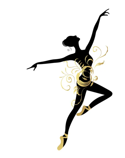 Танцівниця балету для вашого дизайну — стоковий вектор