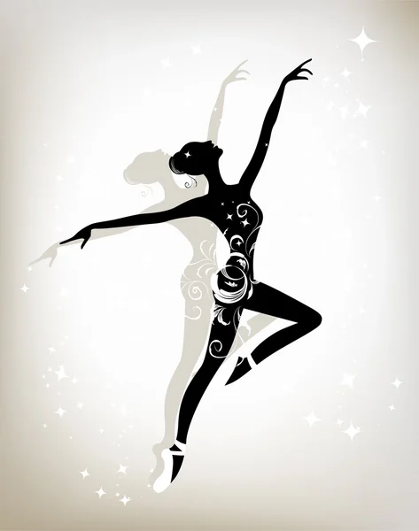 Dançarino de balé para o seu design —  Vetores de Stock