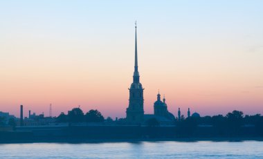 Peter and Paul Fortress clipart