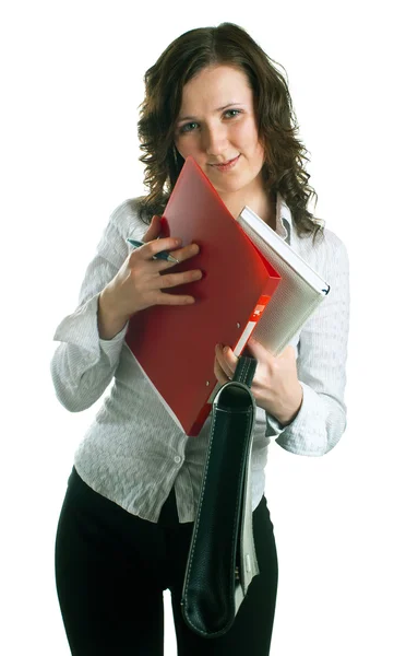 Women in a business suit — Stock Photo, Image