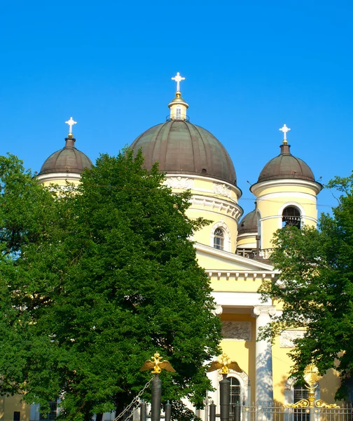 Orthodox church at summer day — Stock Photo, Image
