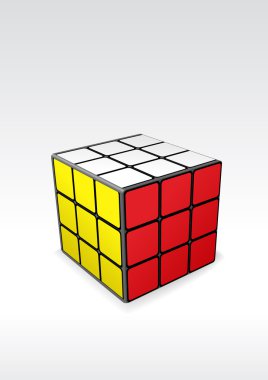 Rubic's cube clipart