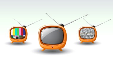 Funky TV clipart