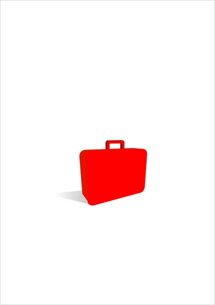 Bavul simgesi — Stok fotoğraf