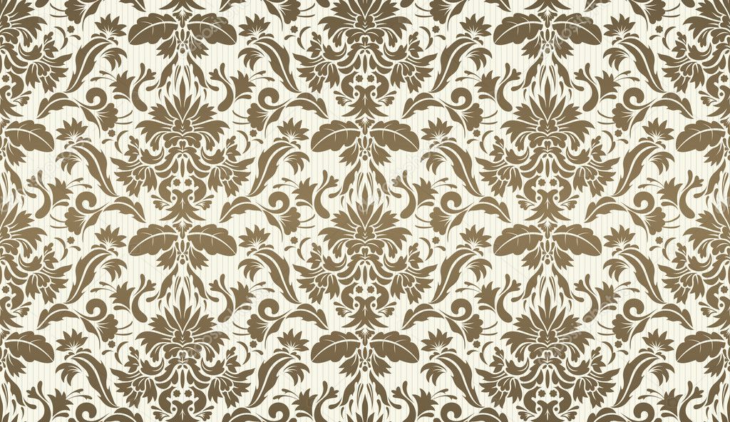 Decorative wallpaper pattern Royalty Free Vector Image