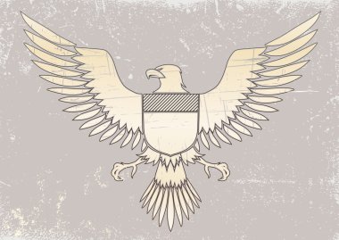 Medieval Eagle clipart