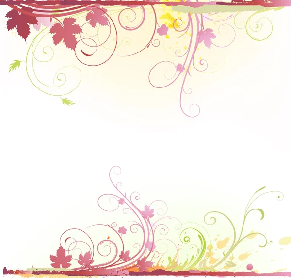 Floraler dekorativer Hintergrund — Stockfoto