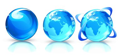 Earth Globes clipart