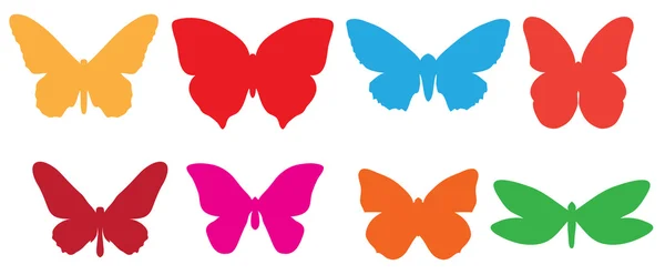 Funky kolorowy motyl — Zdjęcie stockowe
