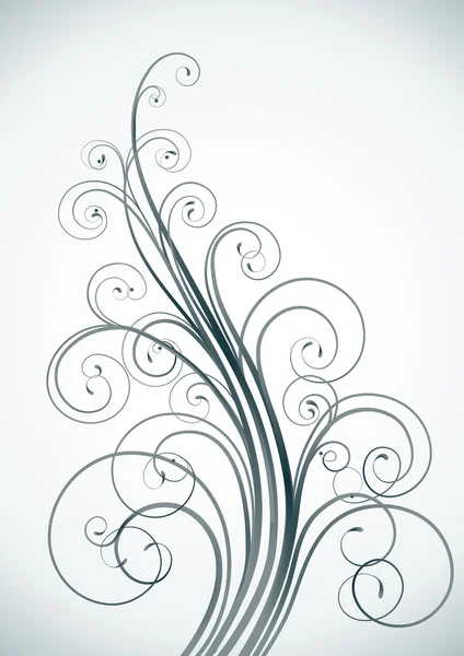 Blommig dekorativa bakgrund — Stockfoto